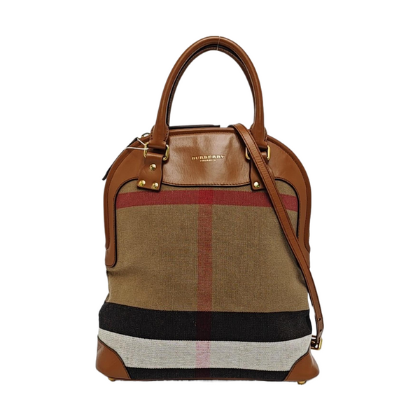 Canvas Shoulder Bag Brown