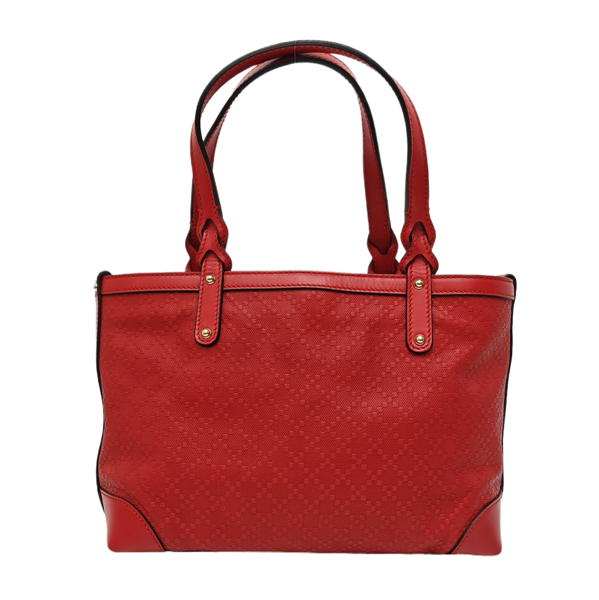 Calfskin Tote Bag Red