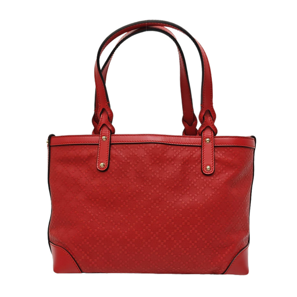 Calfskin Tote Bag Red