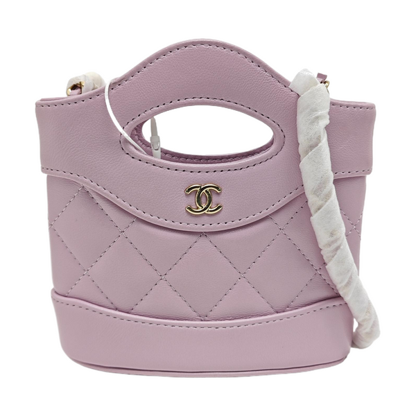 CHANEL 31 Quilted Lambskin Purple