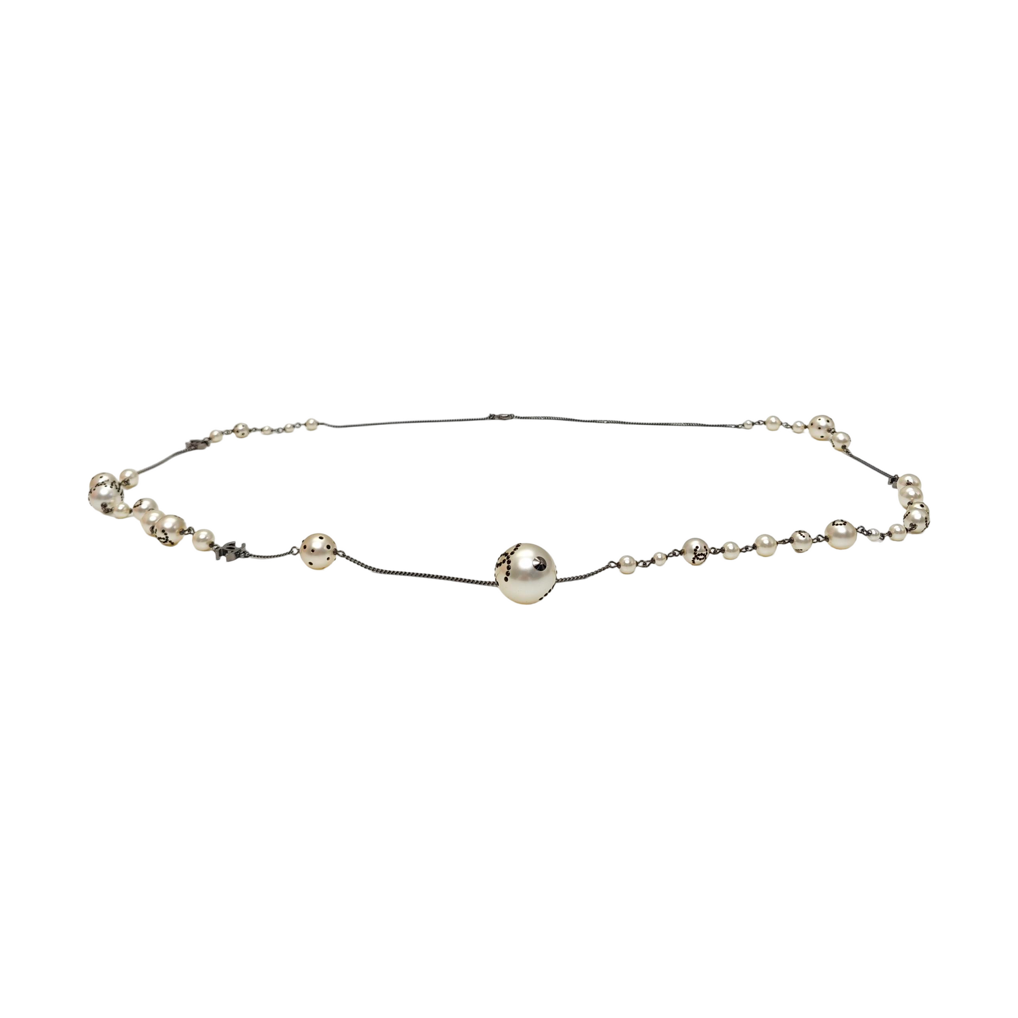 Metal Waist Chain Black