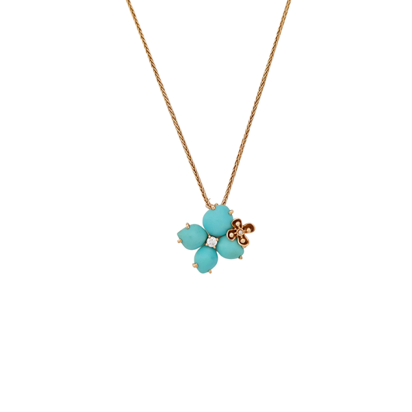 Hortensia 18k Rose Gold Necklace