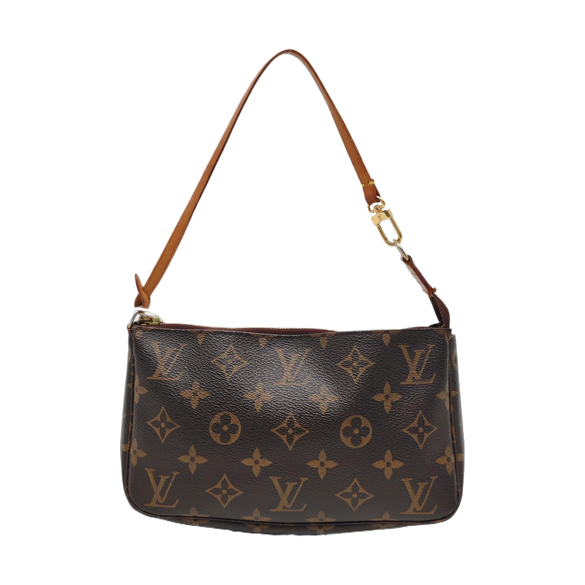 ACCESSOIRES Monogram Coated Canvas Brown