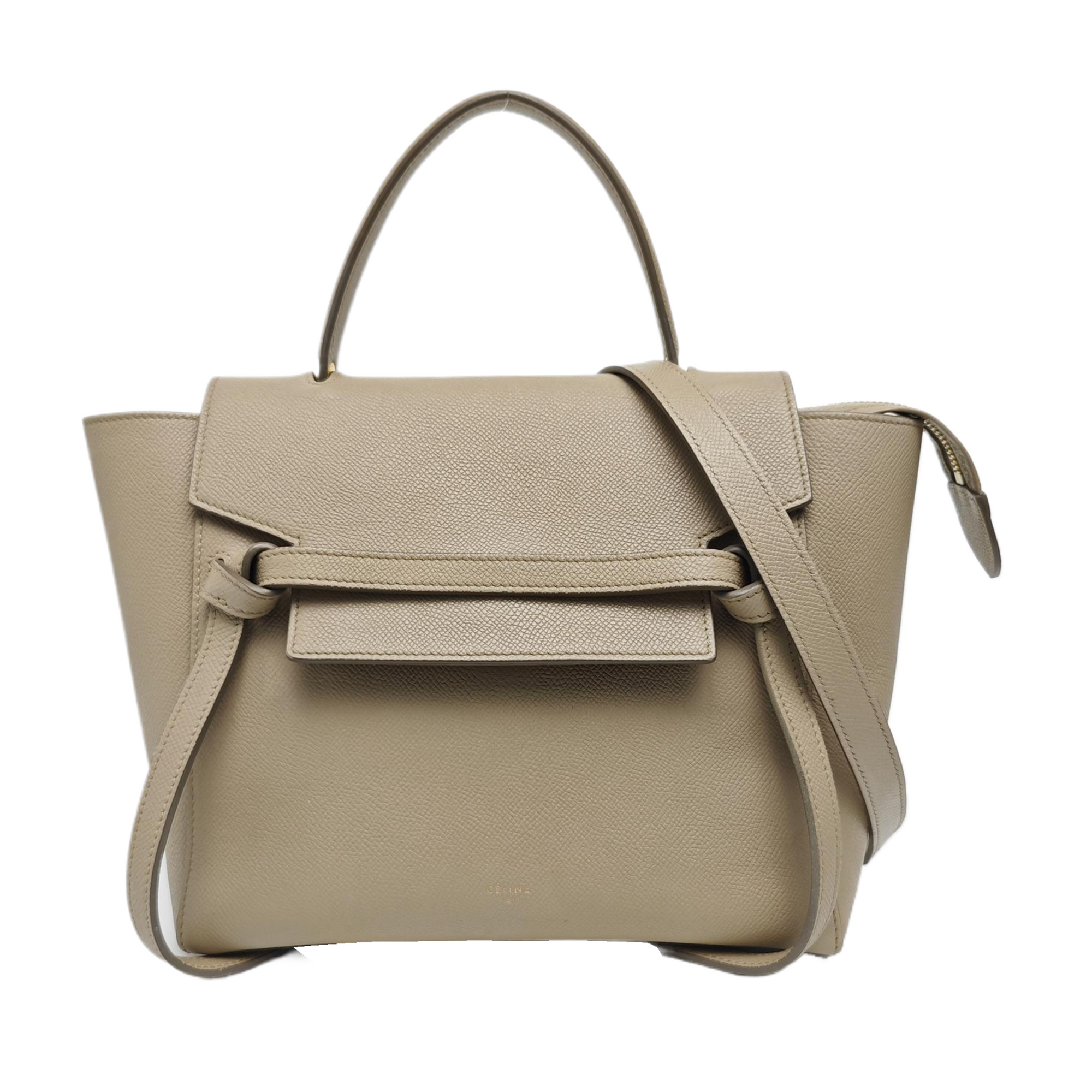 BELT Micro Calfskin Beige