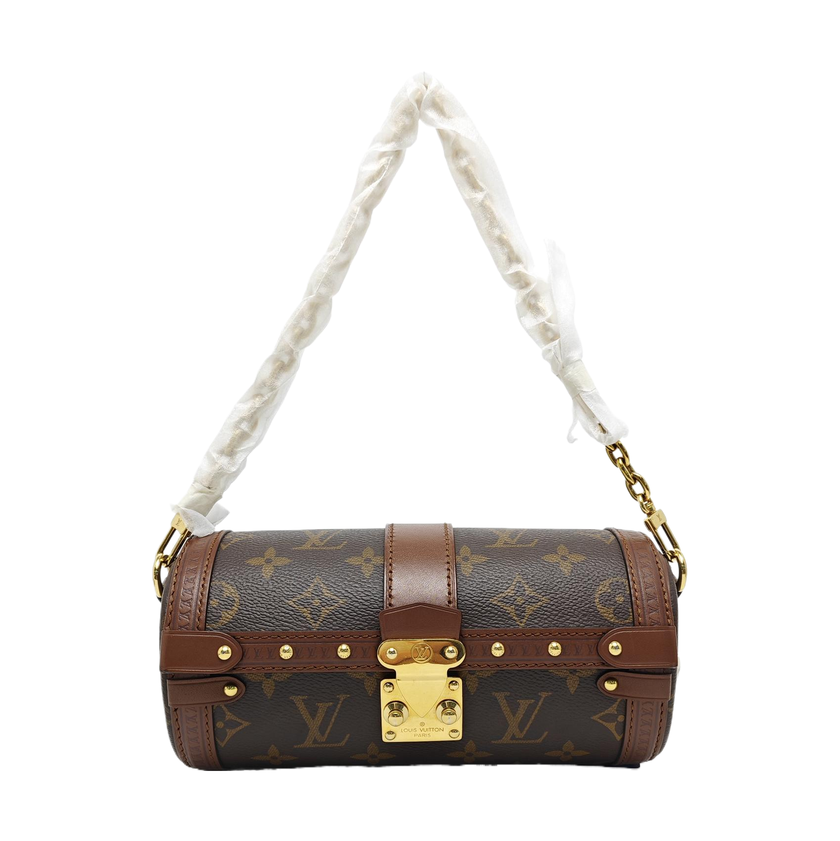 PAPILLON 19 Monogram Coated Canvas Brown