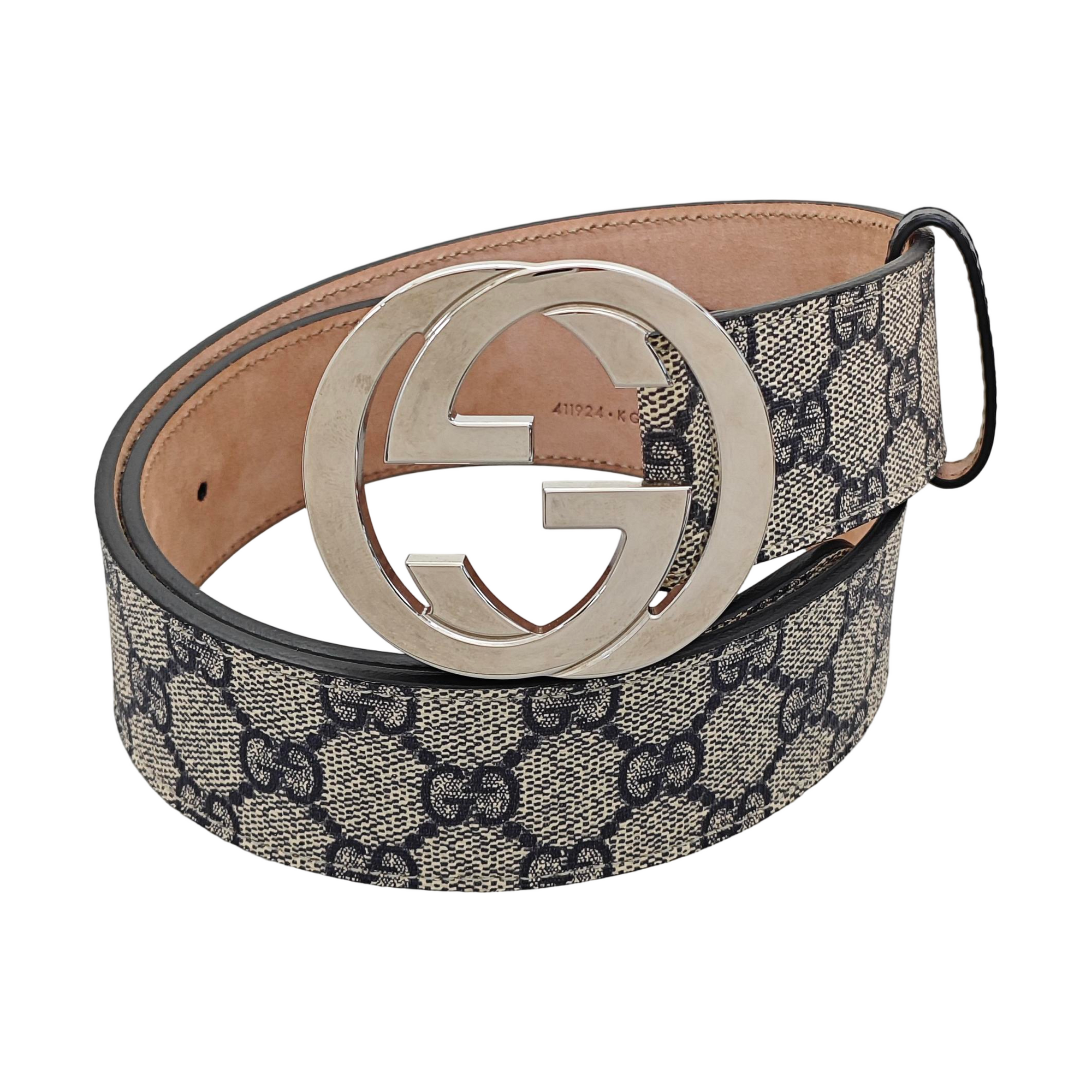 Coated Canvas Belt White