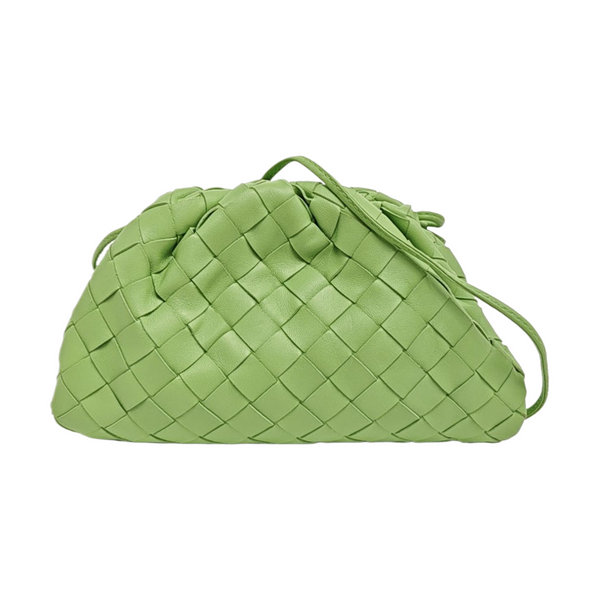 The Pouch Mini Lambskin Green