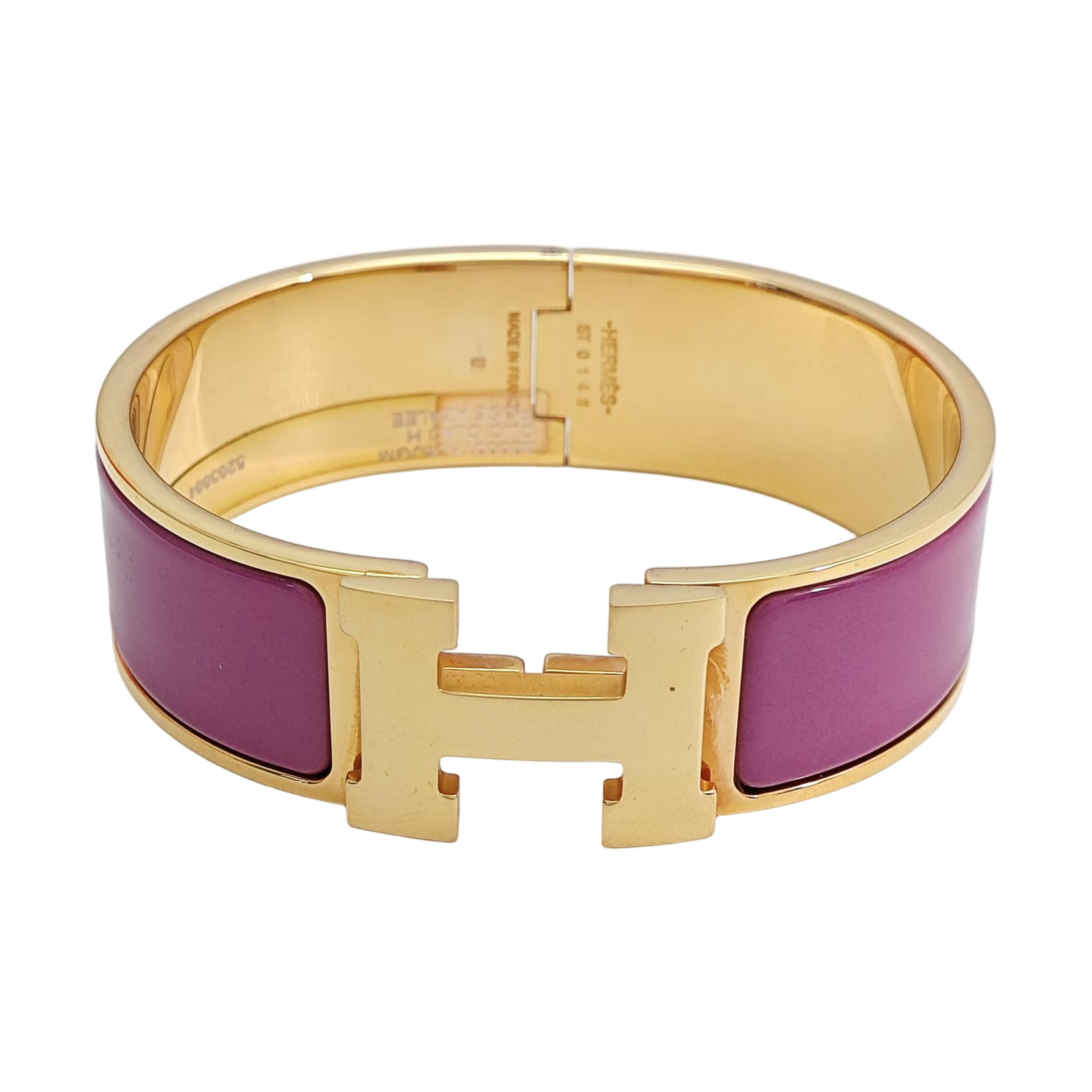 Clic Clac H Metal Rose Gold Bangle