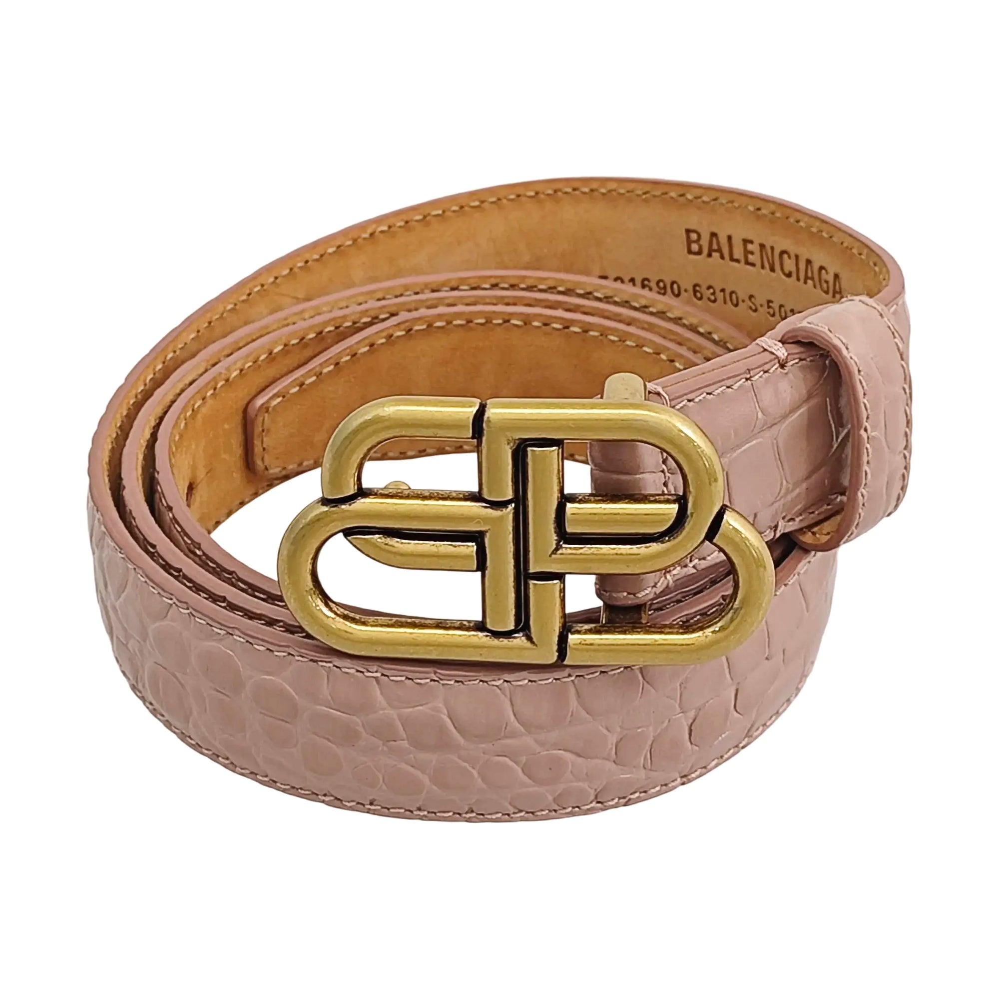 Leather Belt Red