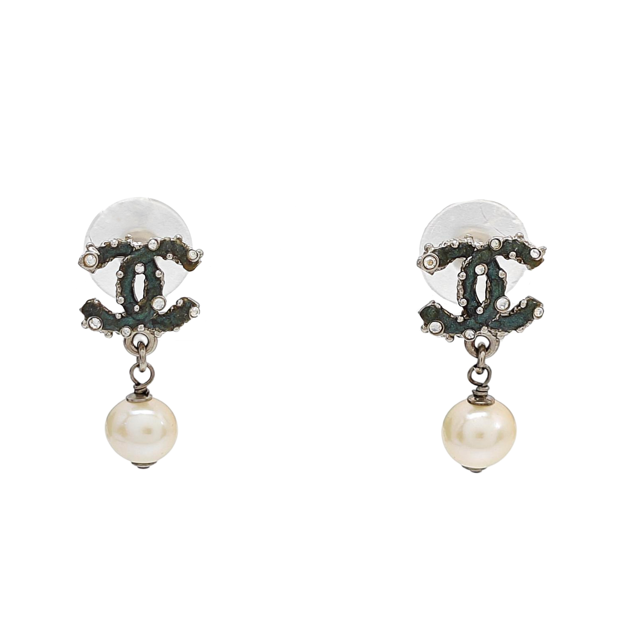 Metal Silver Stud Earrings