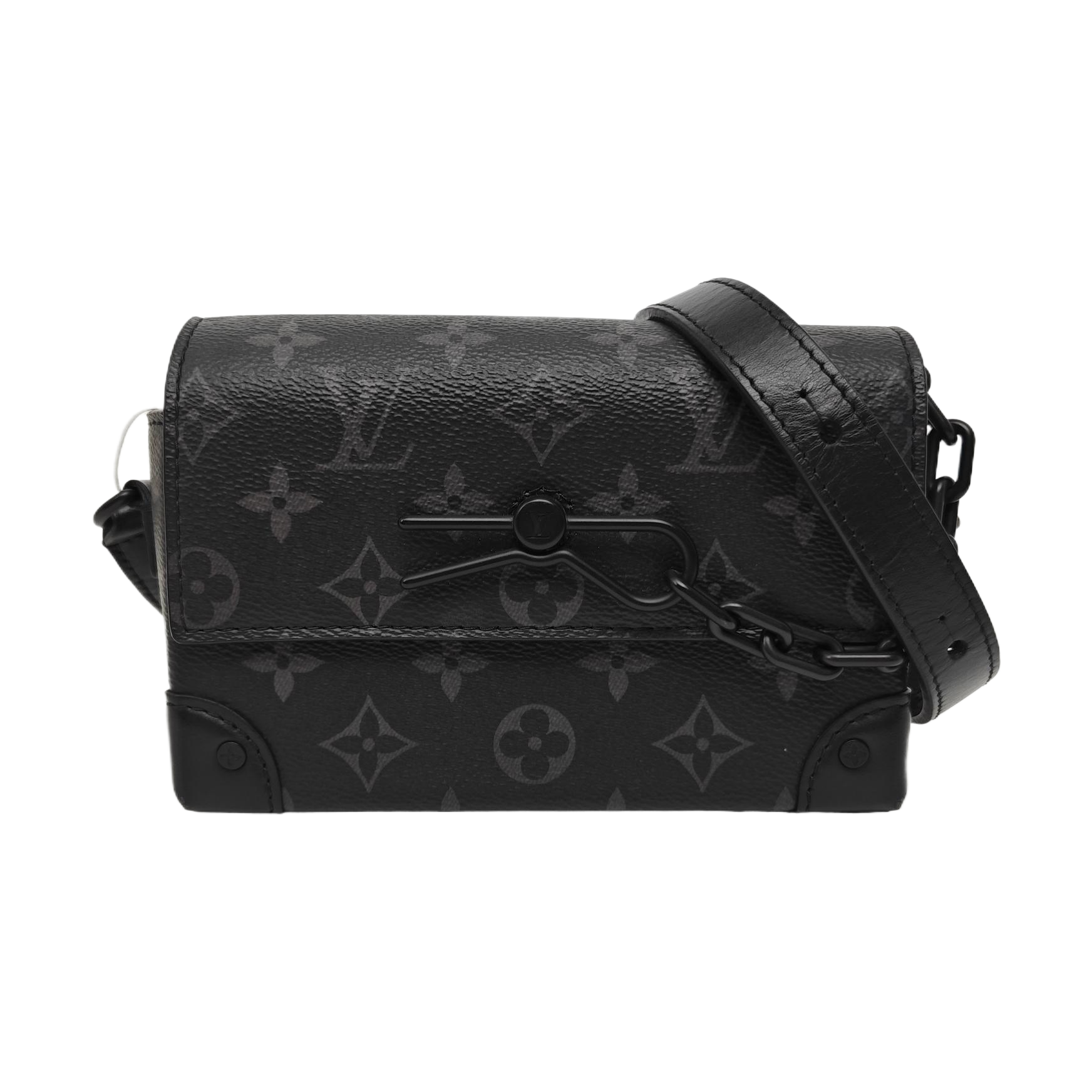 STEAMER Mini Monogram Coated Canvas Black
