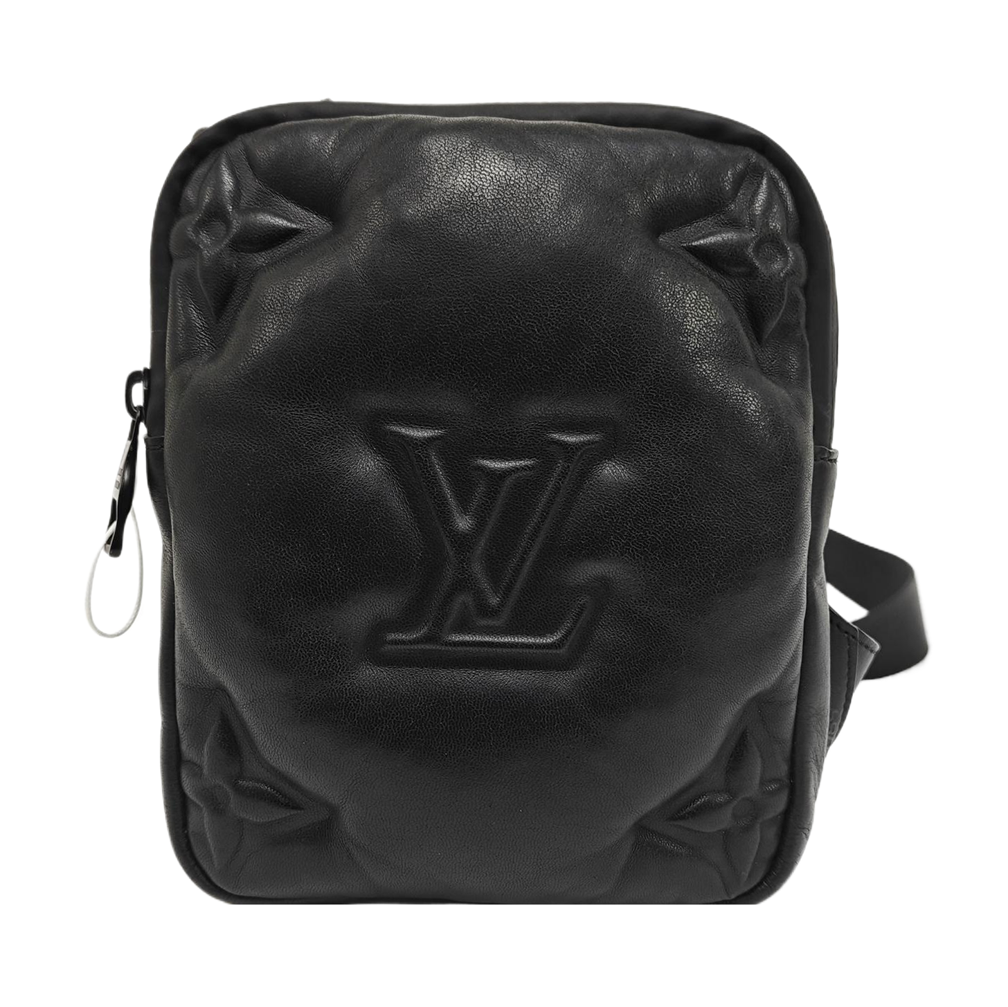 Monogram Lambskin Belt Bag Black