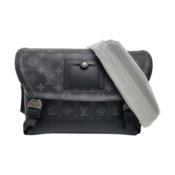 VOYAGER PM Monogram Coated Canvas Black