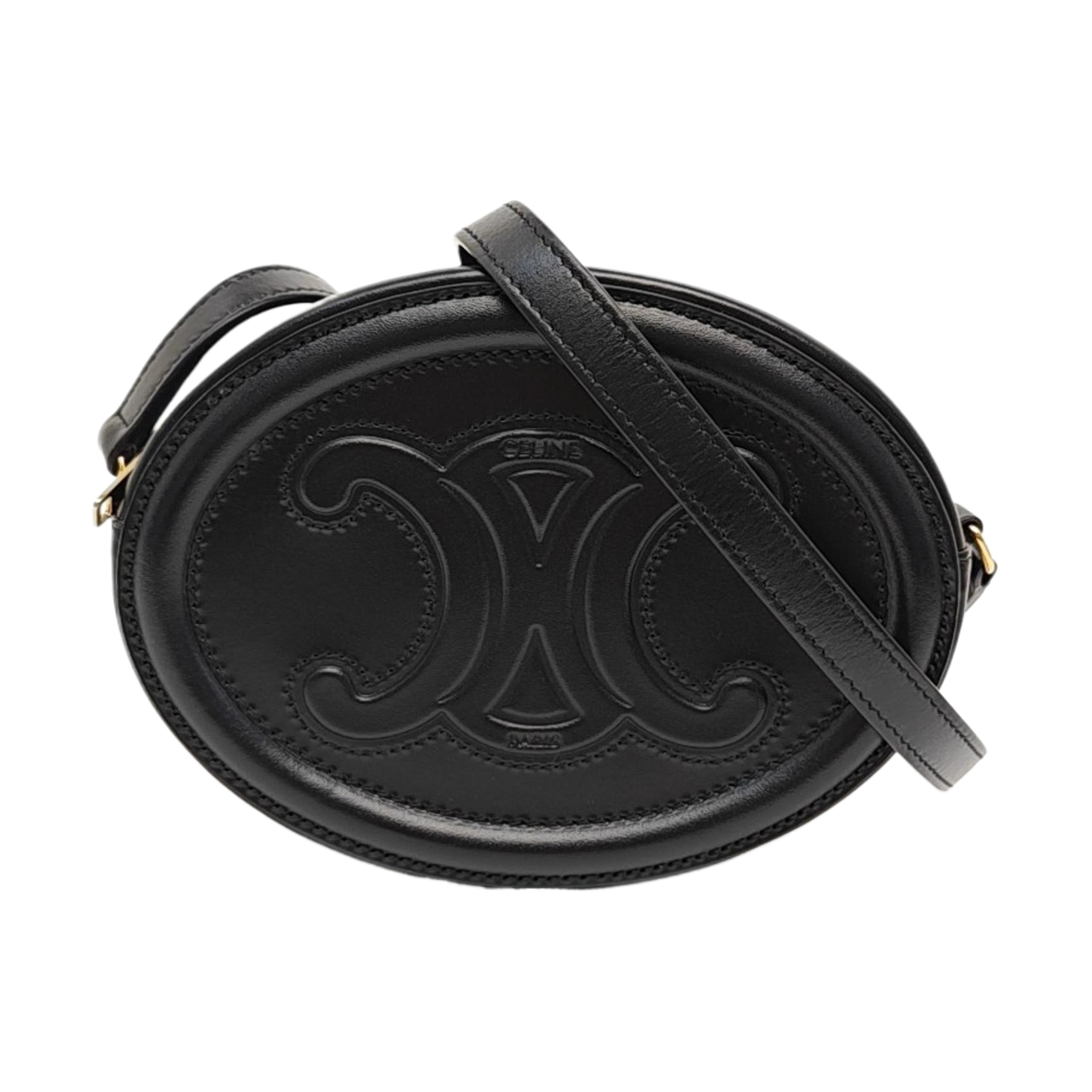 TRIOMPHE Mini Calfskin Black