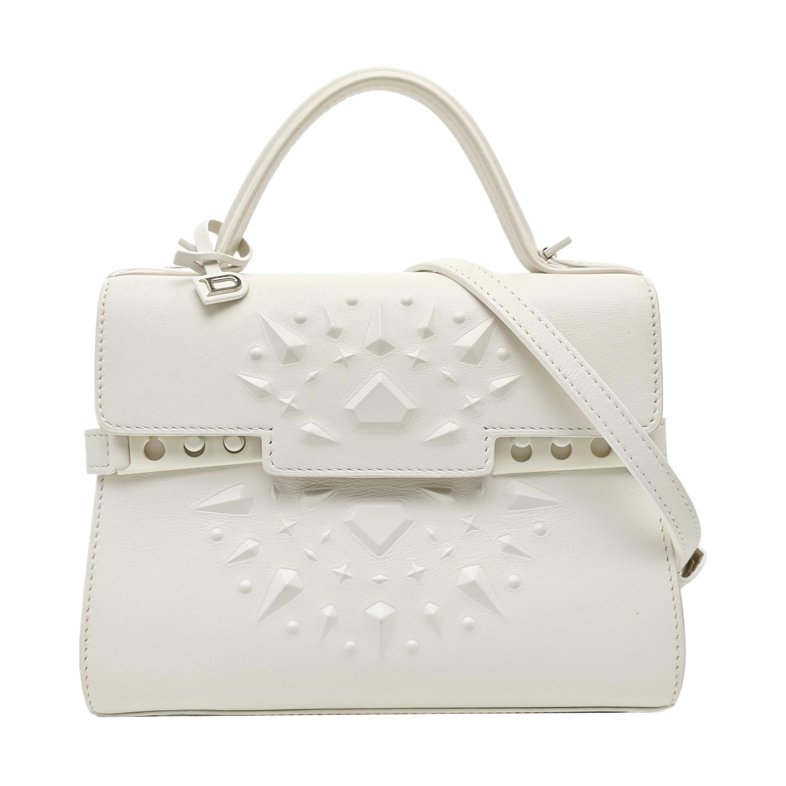 Tempête Small Calfskin White