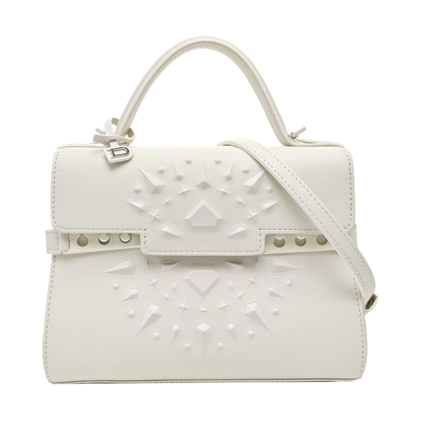 Tempête Small Calfskin White