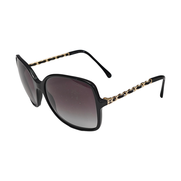 Gafas de sol sintéticas negras