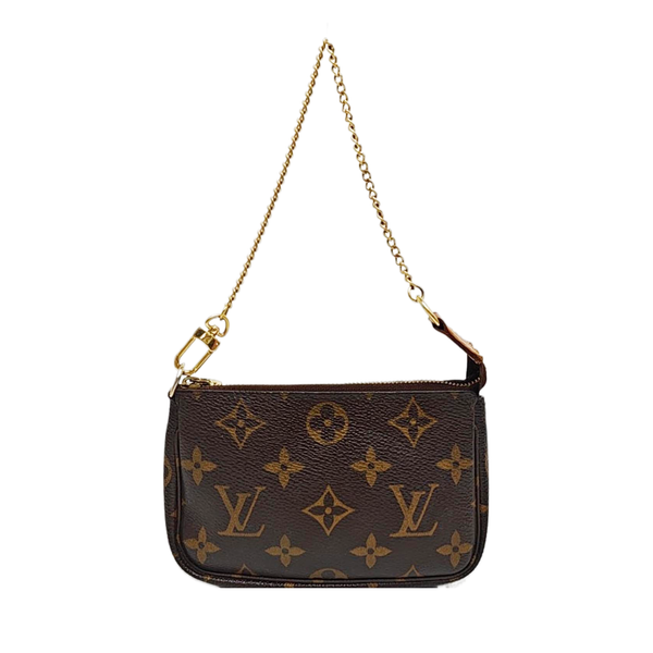 ACCESSOIRES Mini Monogram Coated Canvas Brown