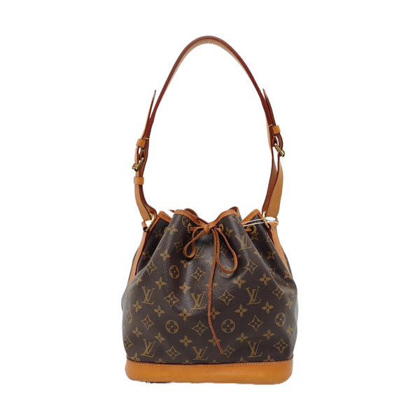 NOÉ MM Monogram Coated Canvas Brown