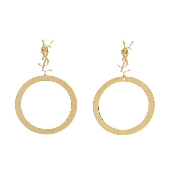 Metal Gold Stud Earrings