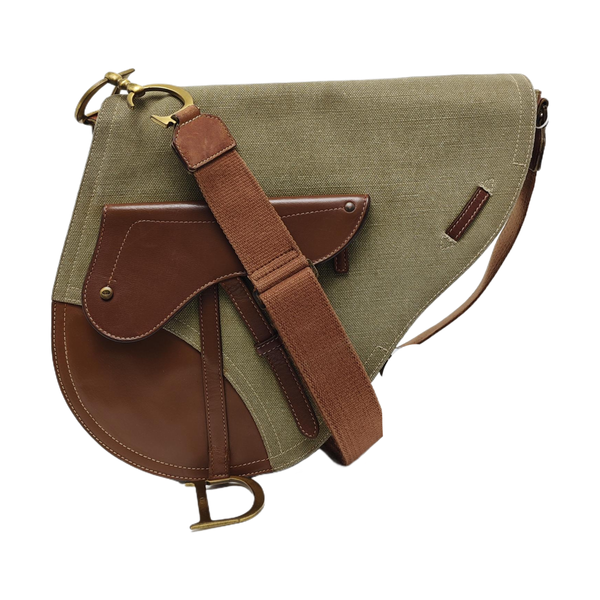 Saddle Canvas Beige