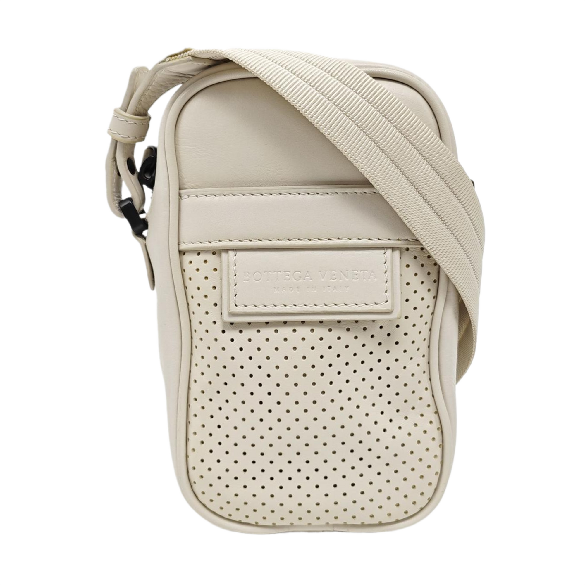 Calfskin Shoulder Bag White