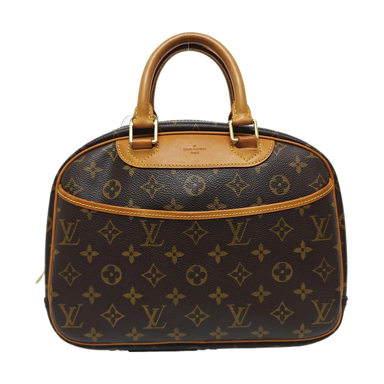 DEAUVILLE Monogram Coated Canvas Brown