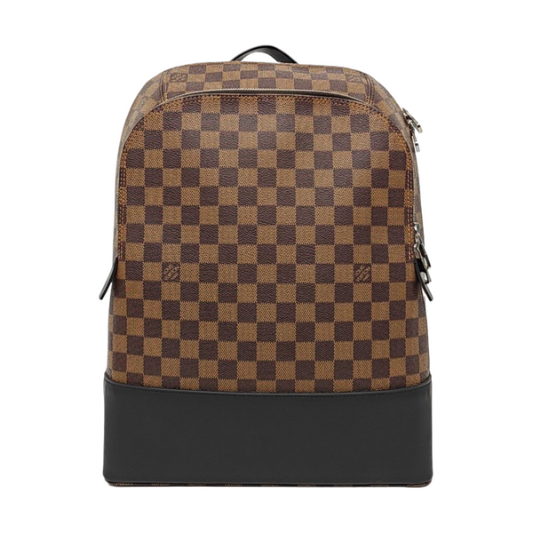 JAKE Damier Ebene Coated Canvas Brown
