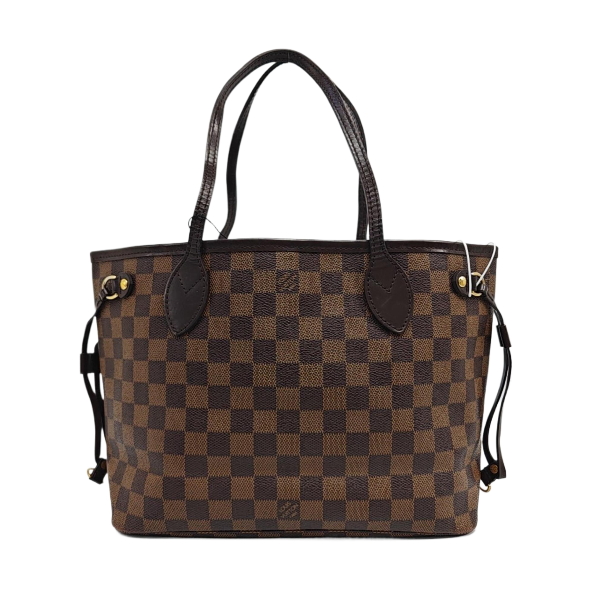 NEVERFULL PM Damier Ebene Coated Canvas Brown