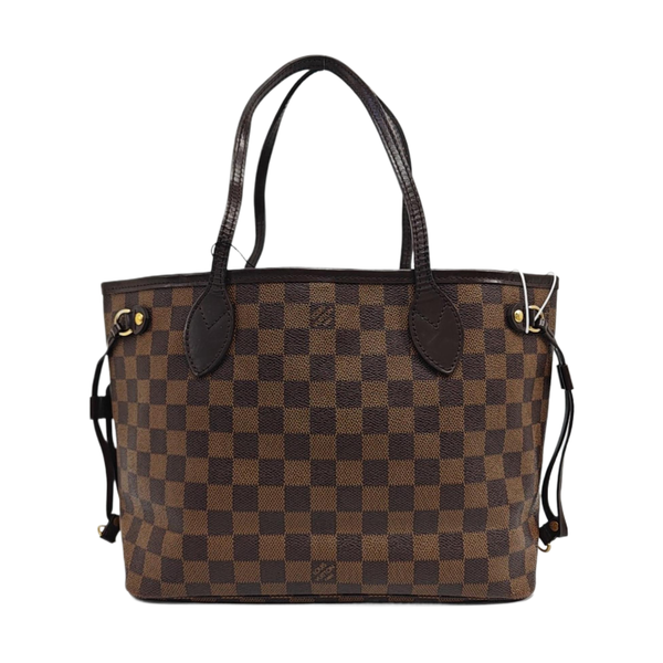 NEVERFULL PM Damier Ebene Coated Canvas Brown
