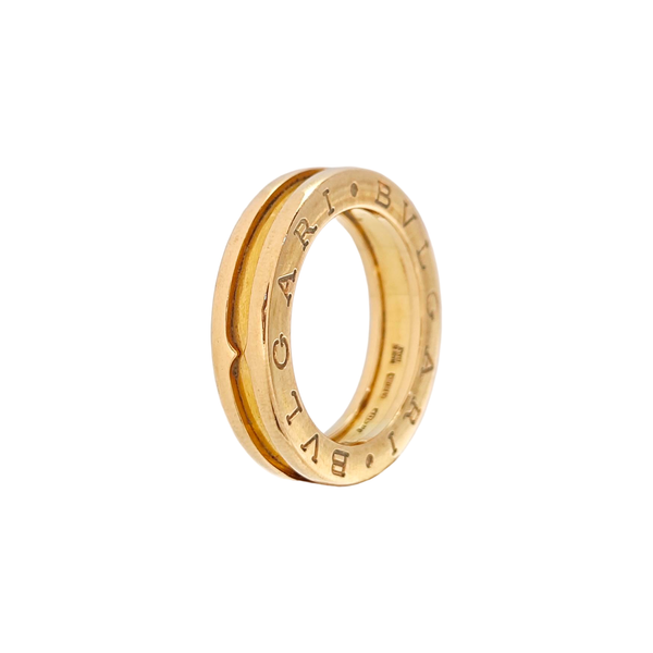 B.ZERO1 18k Rose Gold Ring EU 50