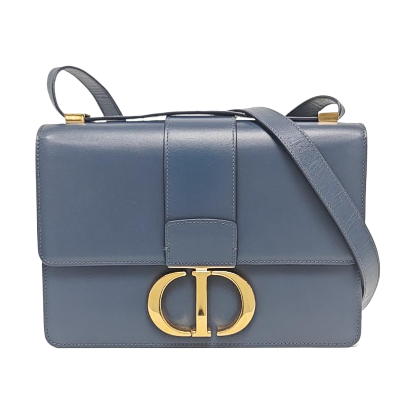30 Montaigne Calfskin Blue