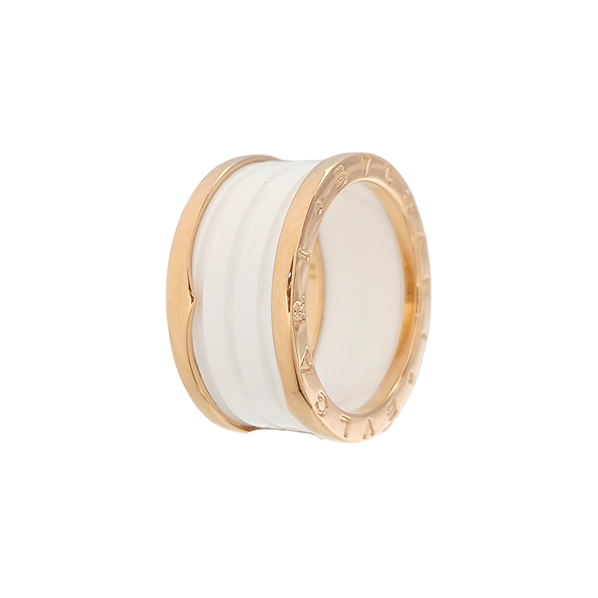 B.ZERO1 18k Rose Gold Ring EU 60
