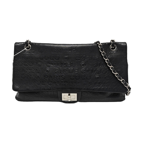 2.55 Calfskin Black