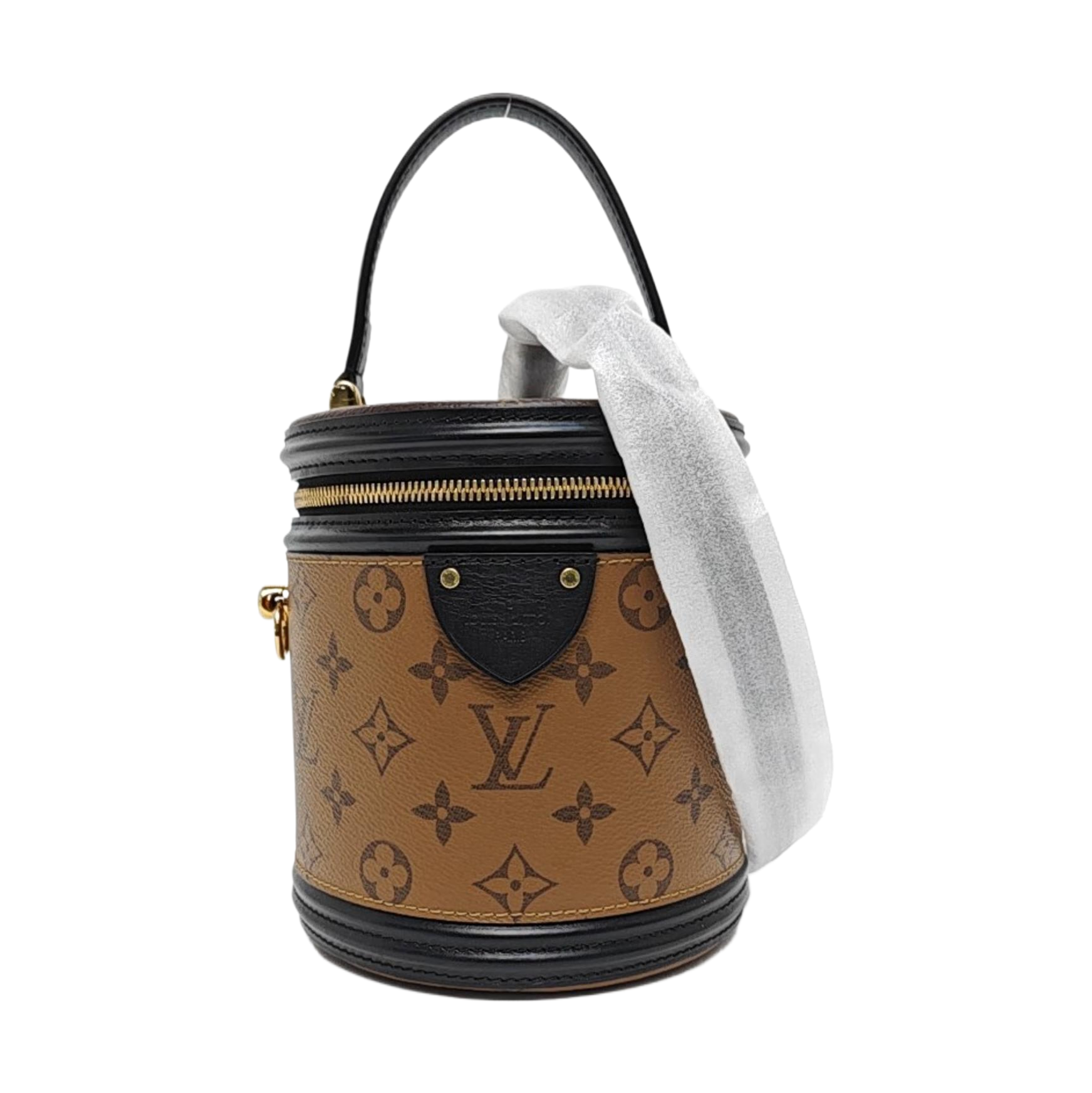 CANNES PM Monogram Coated Canvas Brown