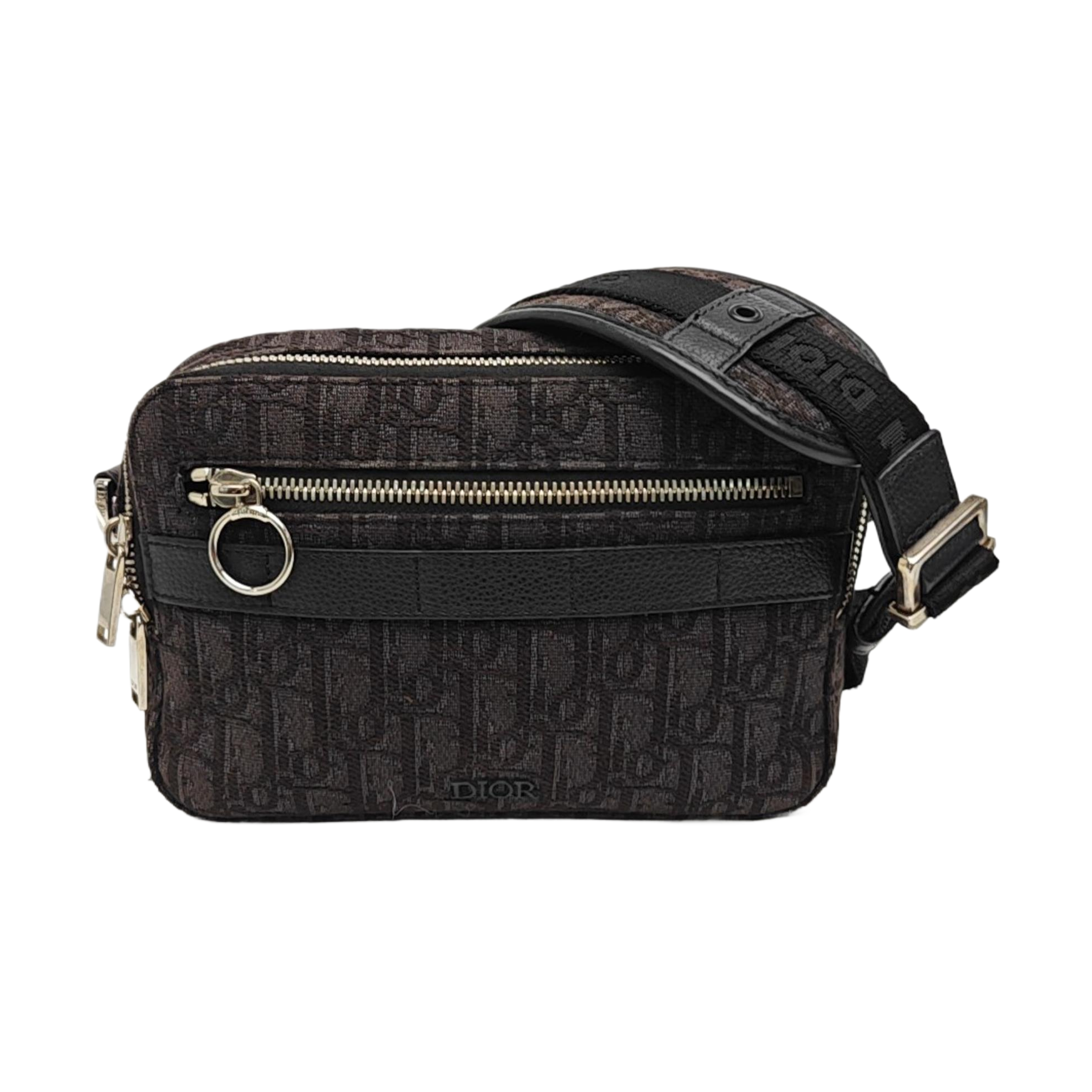 Safari Oblique Canvas Black