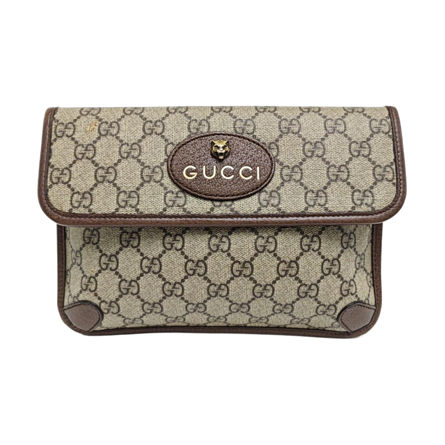 Neo Vintage Monogram Coated Canvas Beige