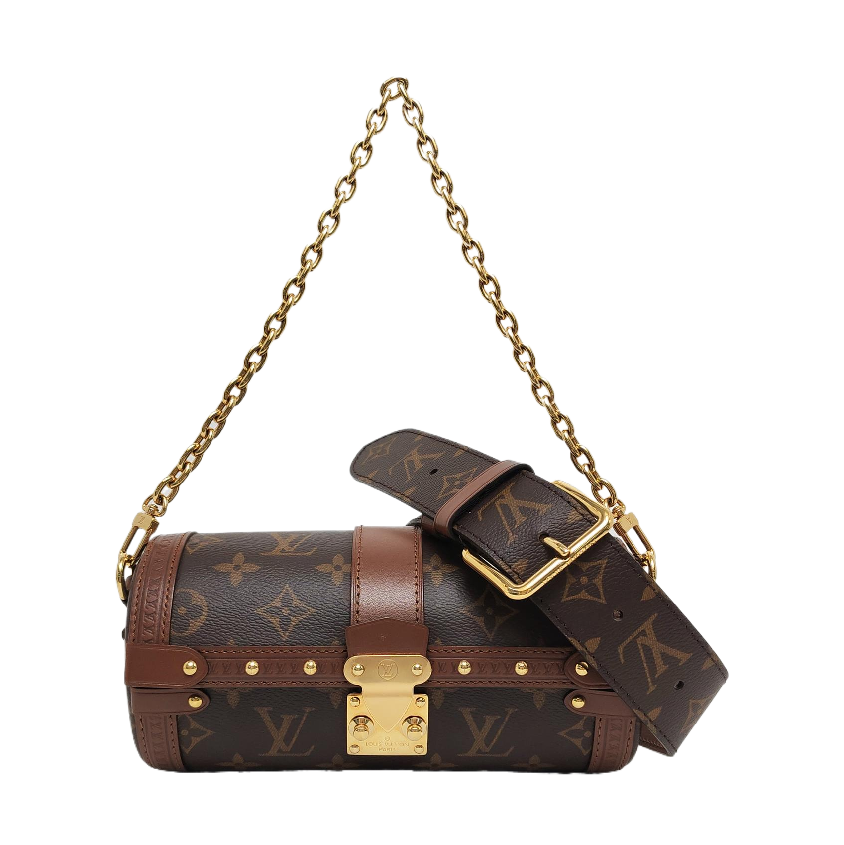 PAPILLON 19 Monogram Coated Canvas Brown