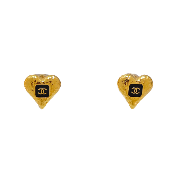 Metal Gold Stud Earrings