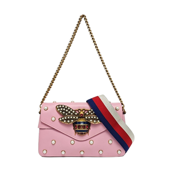 Queen Margaret Mini Calfskin Pink