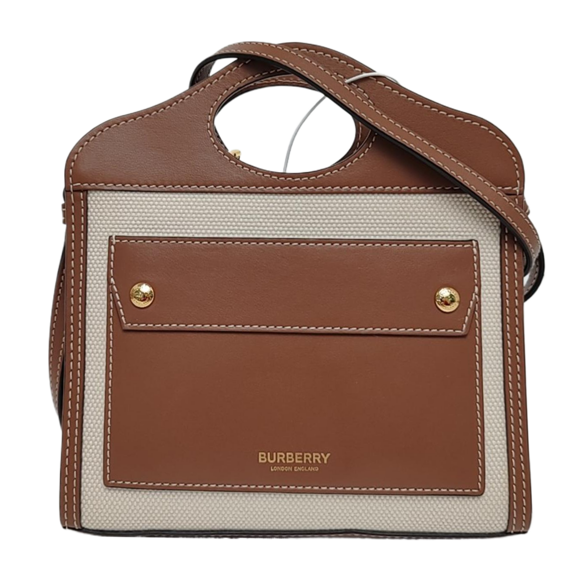Pocket Mini Canvas Brown – Looply