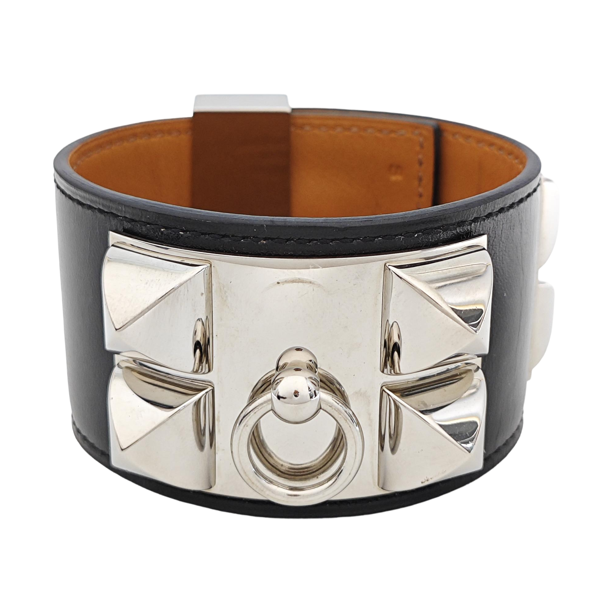 Collier De Chien Metal Black Bracelet