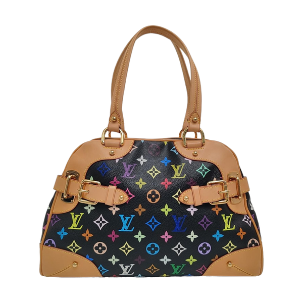 LV × TM CLAUDIA Monogram Coated Canvas Black