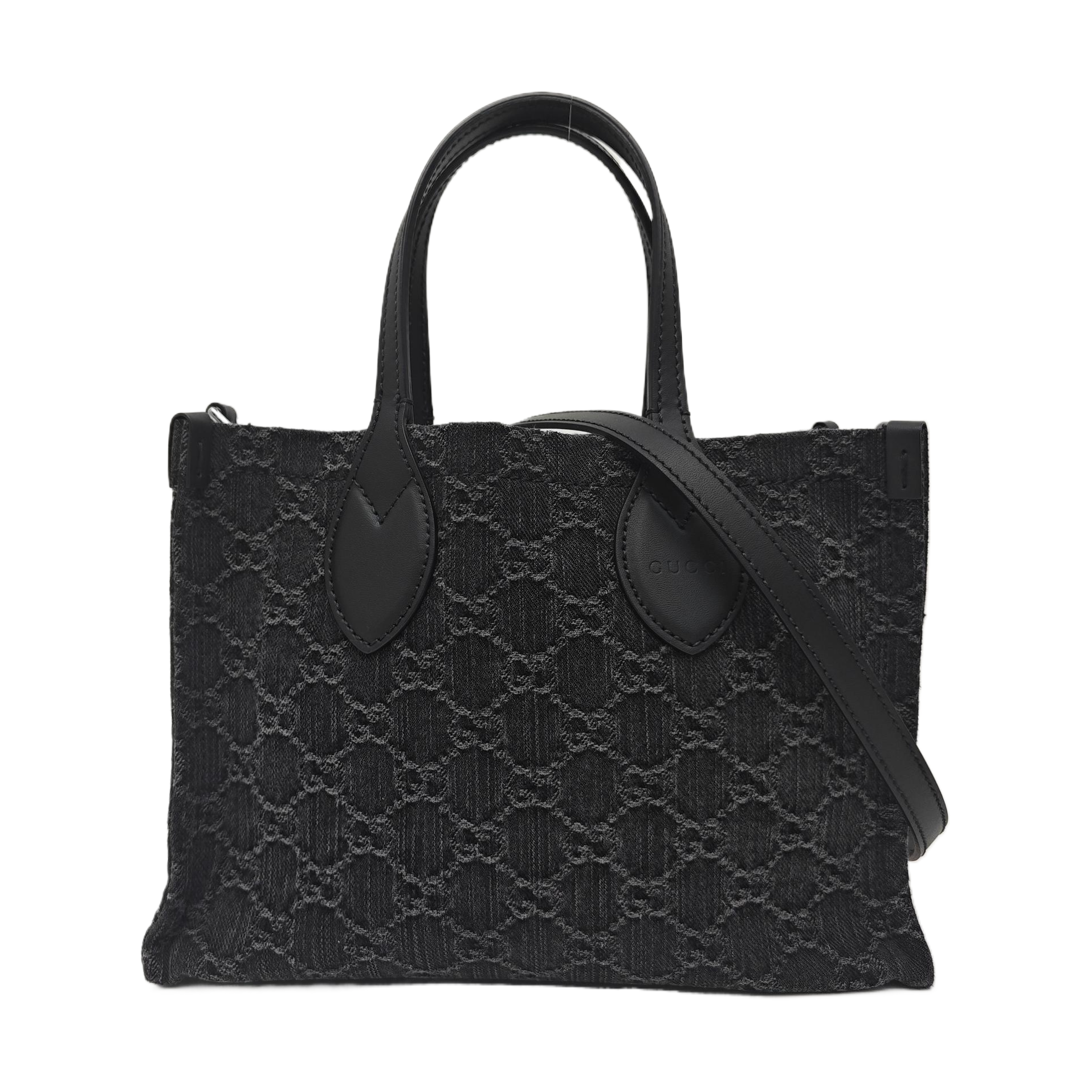 Ophidia Medium Monogram Canvas Black