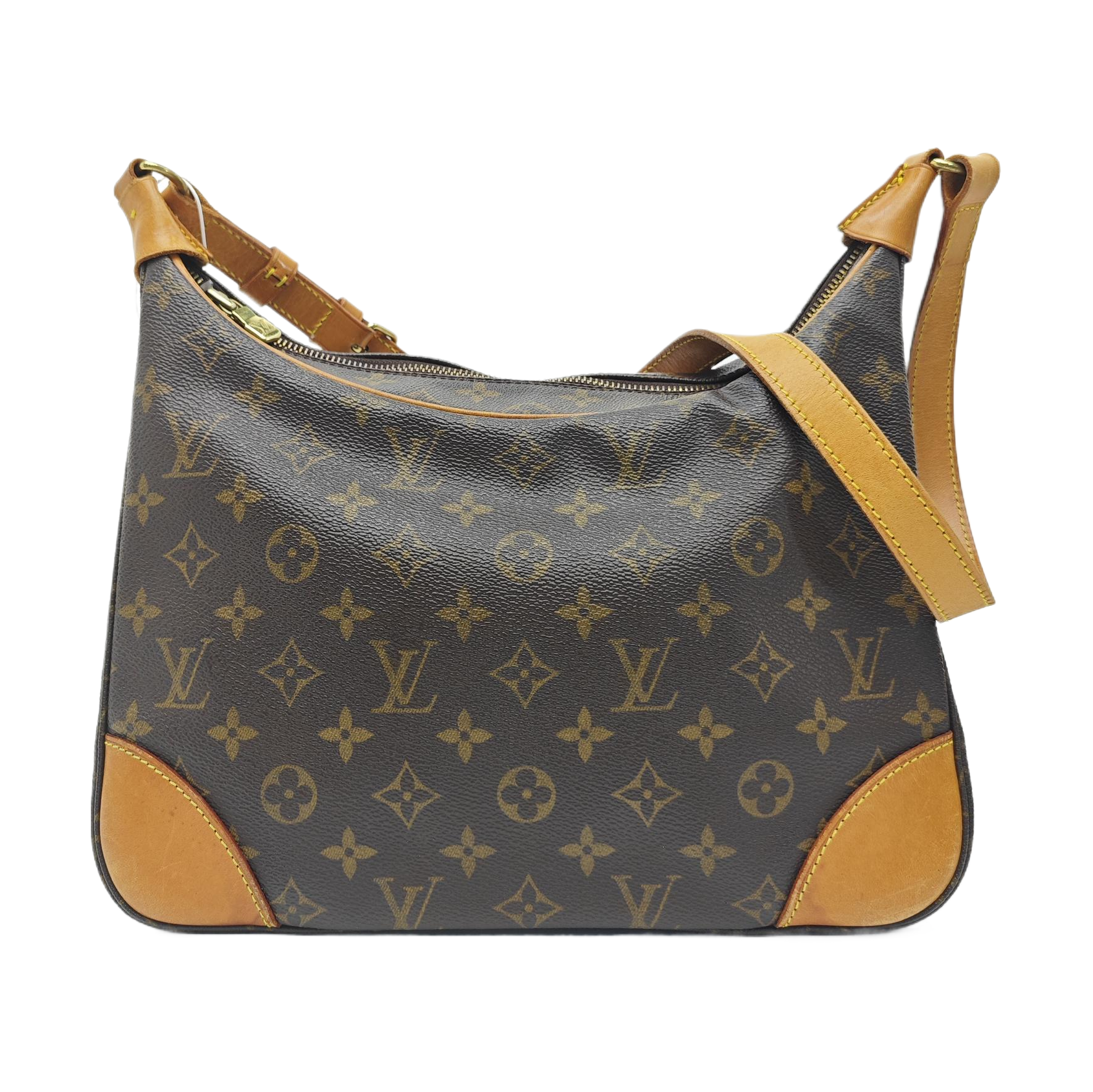 BOULOGNE Monogram Coated Canvas Brown