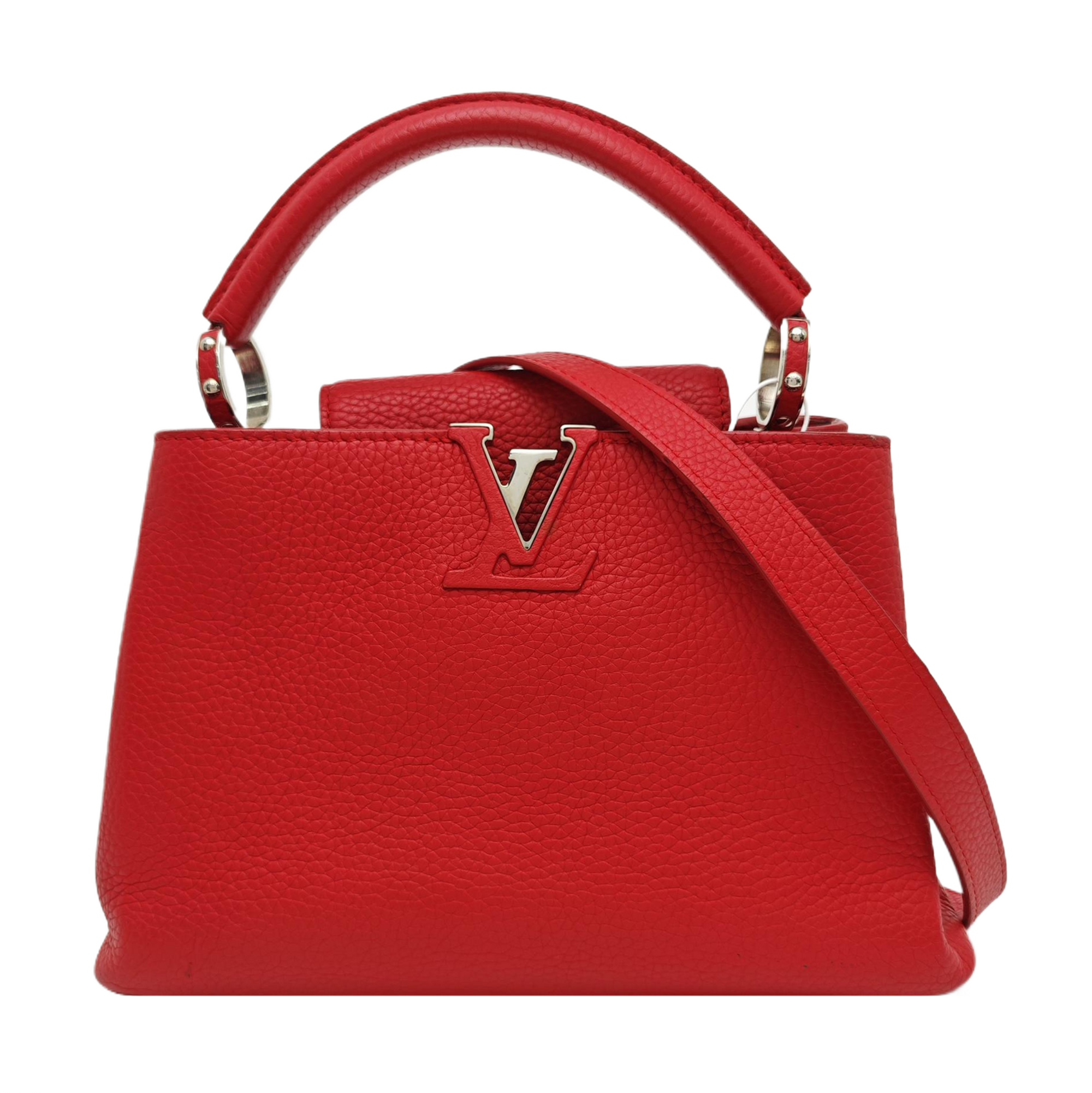 CAPUCINES BB Calfskin Red