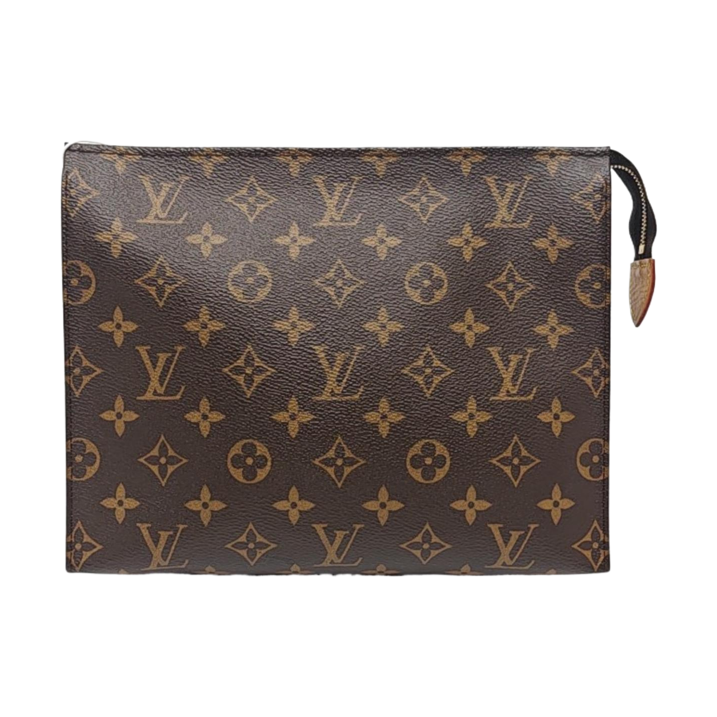 TOILET POCKET 26 Monogram Coated Canvas Brown