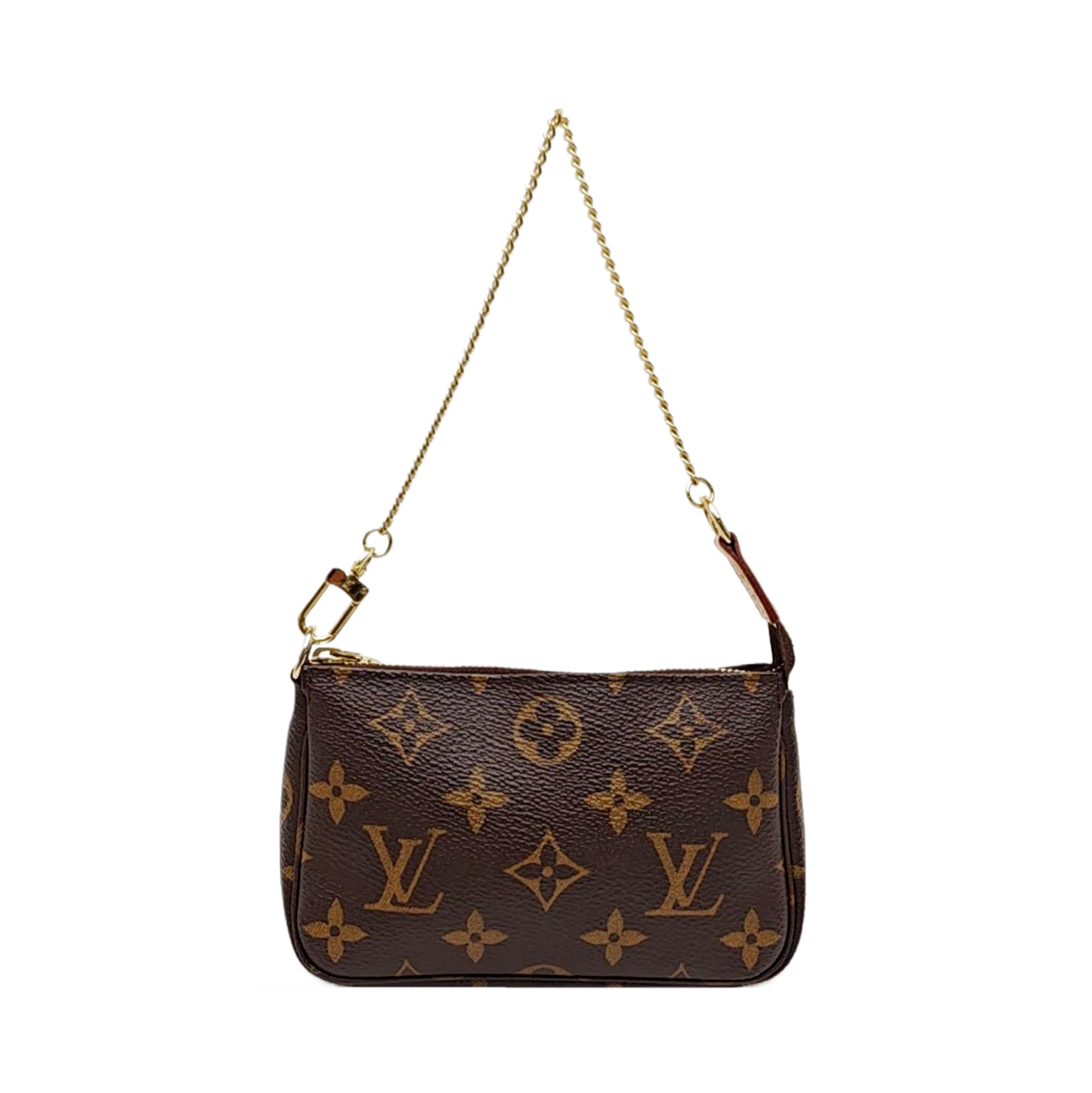 ACCESSOIRES Mini Monogram Coated Canvas Brown