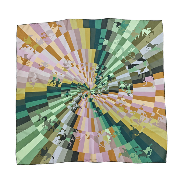 Mulberry Silk Silk Scarf Green