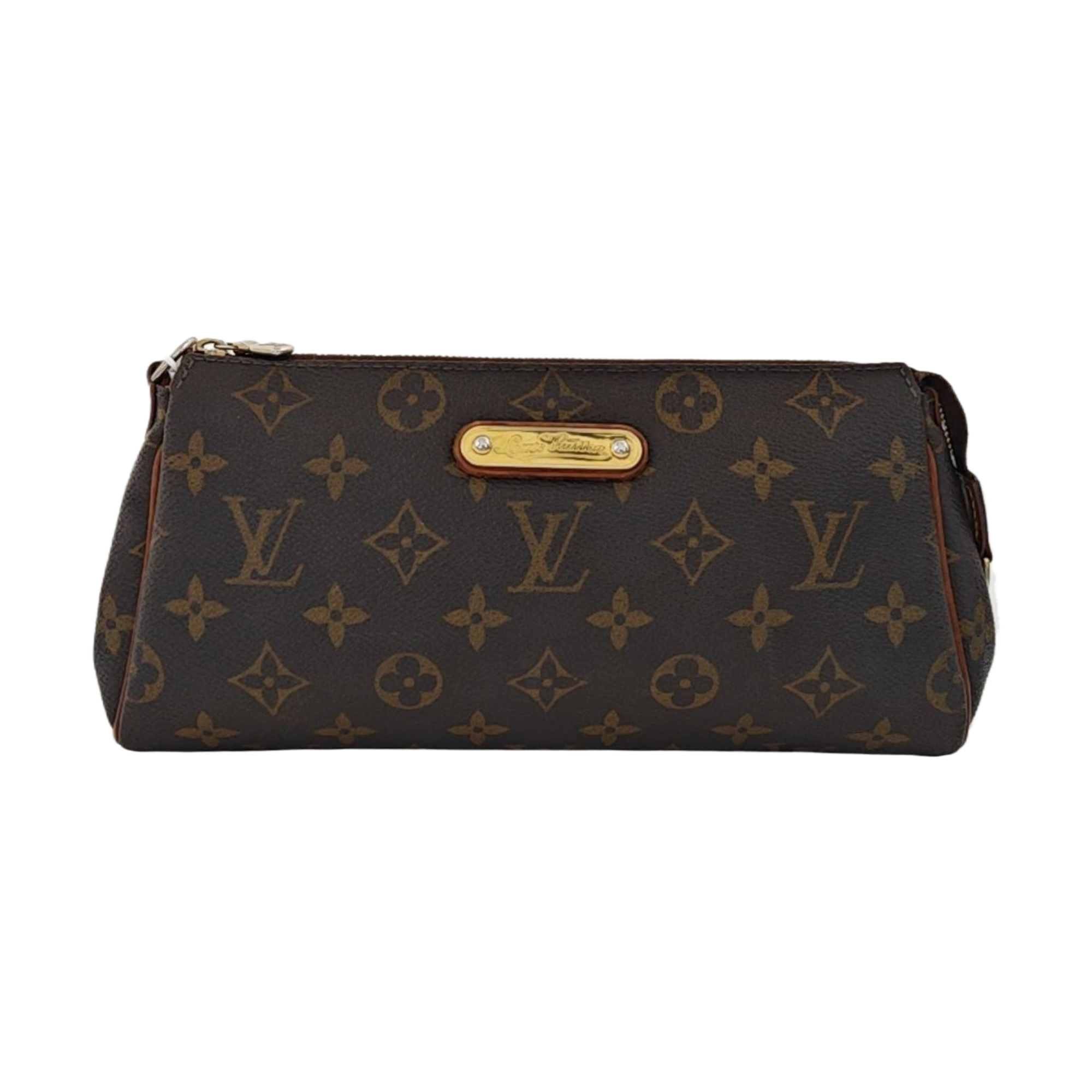 EVA Monogram Coated Canvas Brown